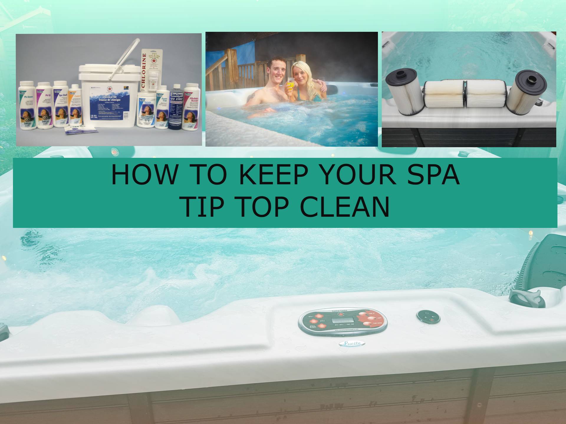 Keeping your hot tub ‘tip top’ clean Canadian Spa UK