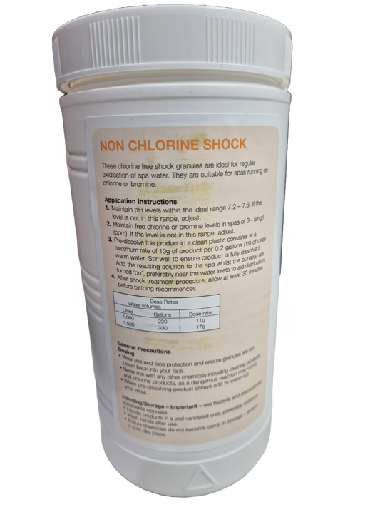 Non-Chlorine Spa Shock 1KG
