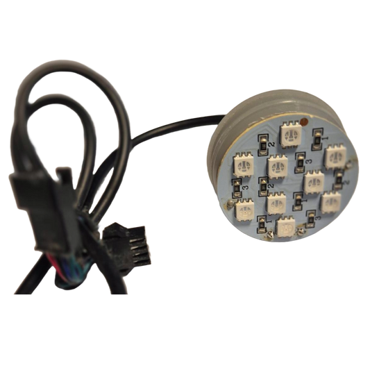 3" LED Main Light Bulb for Patio & Logo Black Ice Spas