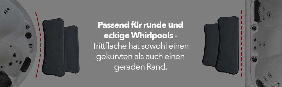 Universal Spa Step - Square/Round 90 x 67 x 40.cm