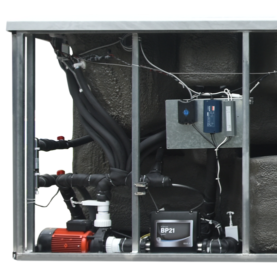 Canadian Spa 19ft St. Lawrence Swim Spa - TurboWave River Flow System