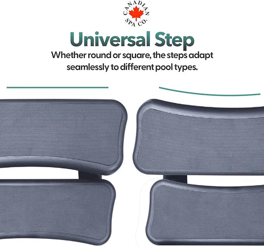 Universal Spa Step - Square/Round 90 x 67 x 40.cm