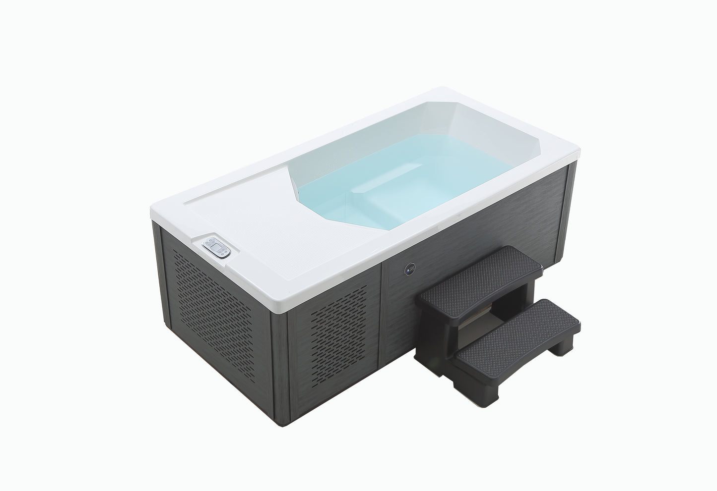 Great Lakes Chill Therapy Tub - Fill, plug in, and experience it Grey Finish