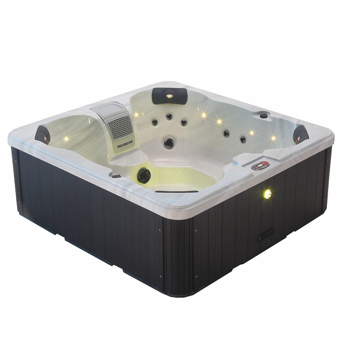 Ex-Display / Demo Cornwall Plug & Play Hot Tub | 5-6 Person 18-Jet Spa 198 x 198 cm