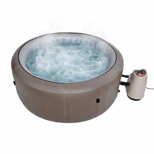 2026 Grand Rapids Inflatable - 110-Jet - 3 Speed - 4-Person Hot Tub with LED Light