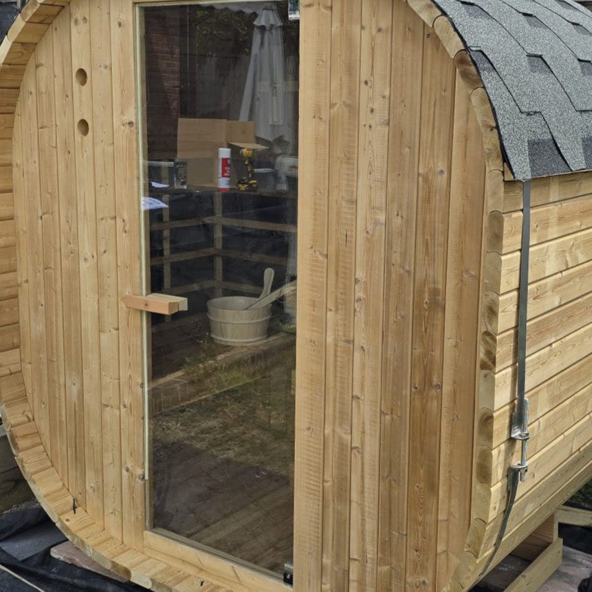 Oval Sauna - Door Handle