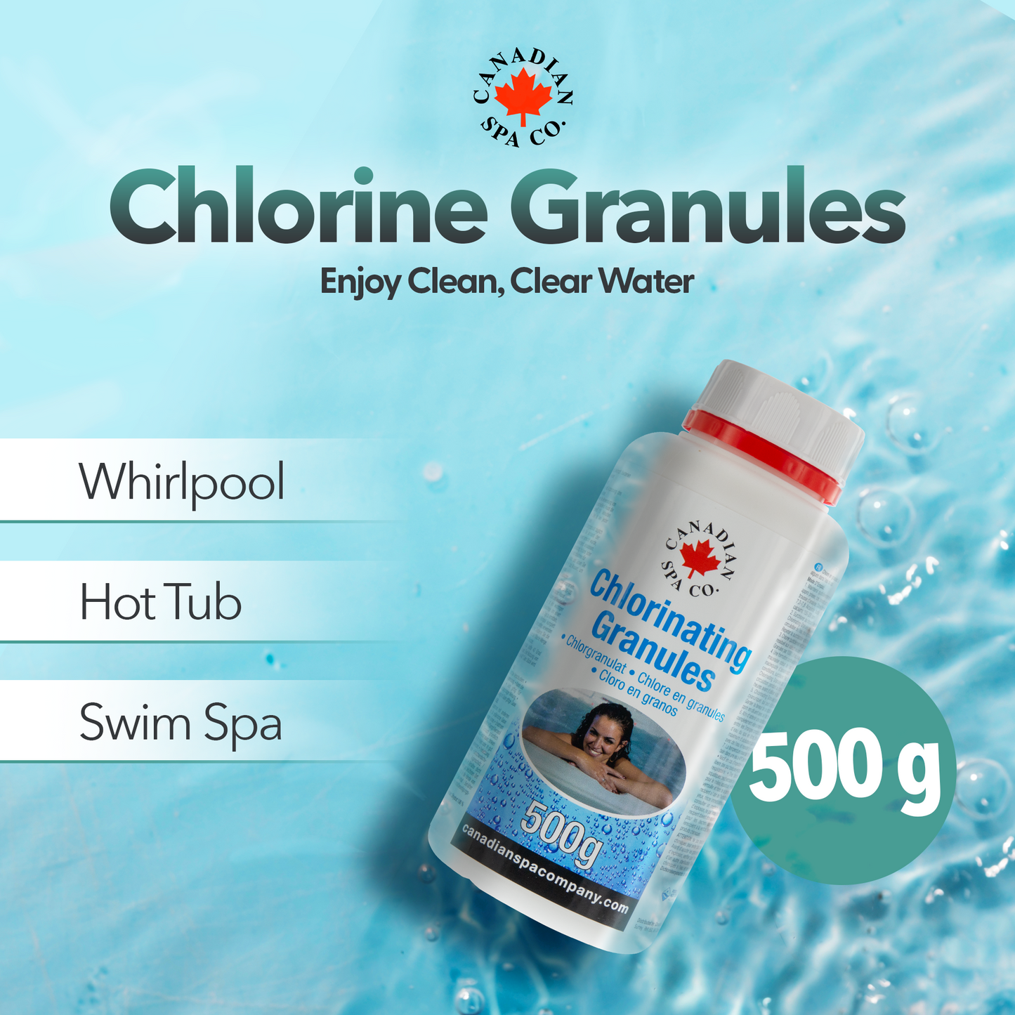 Chlorine Granules (500g)