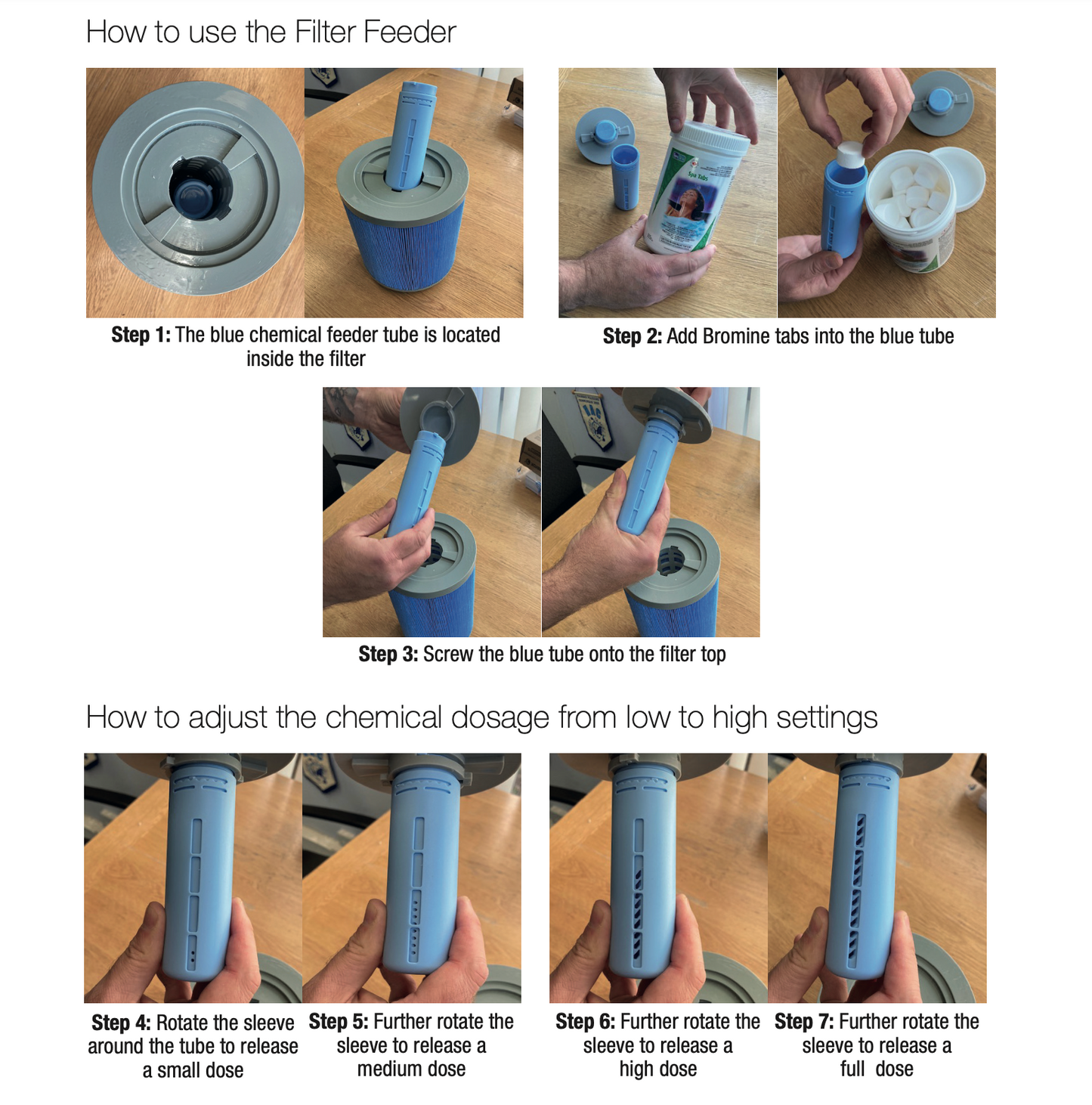 Glacier 50sq ft In Line Filter for Holiday Lets / Commercial spas