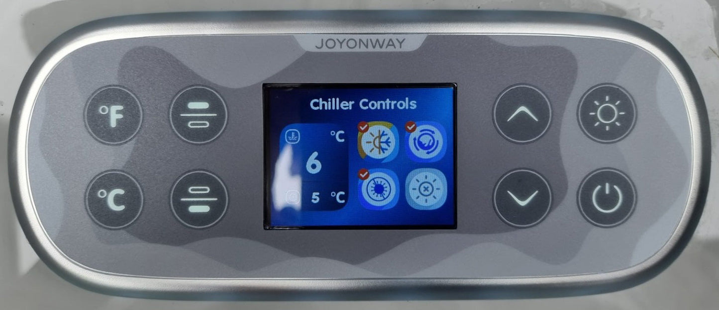 Great Lakes Chill Therapy Spa - Fill, plug in, and experience it Grey Finish