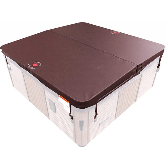 PROLINE square replacement hot tub cover for UK spa heat retention and protection