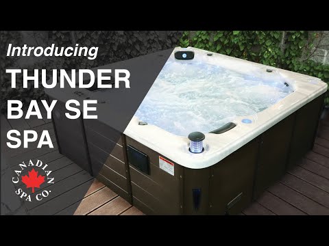 Thunder Bay AI Hot Tub | 5-6 Person 44-Jet | 219 x 219 cm