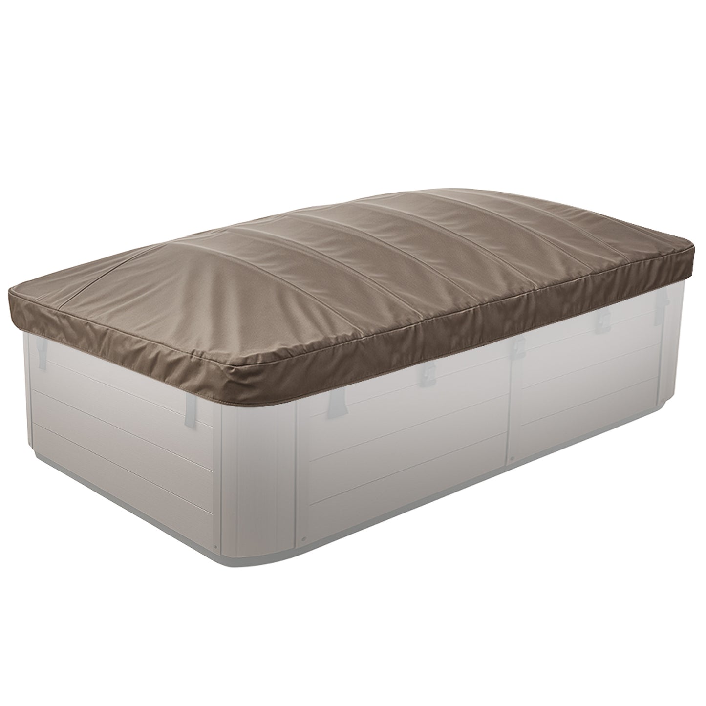Rolling Spa Cover - Grand Bend - Brown