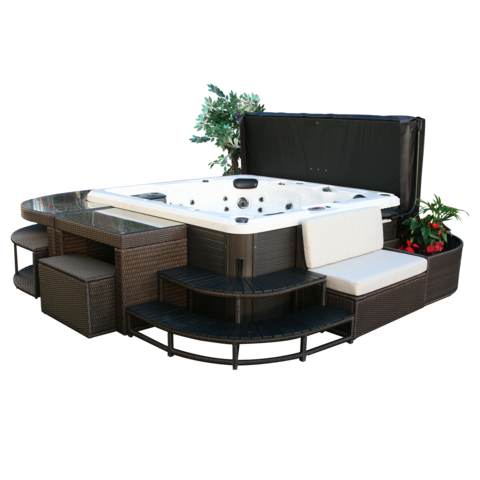 Corner Step - Square Surround Furniture