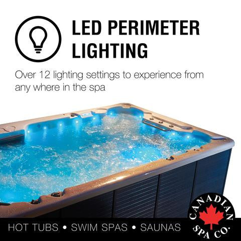 Canadian Spa Company_KH-10025_Victoria_Square_6-Person_44 -Jet Hot Tub_Blackout Insulation_UV Light Water Care_Lounger