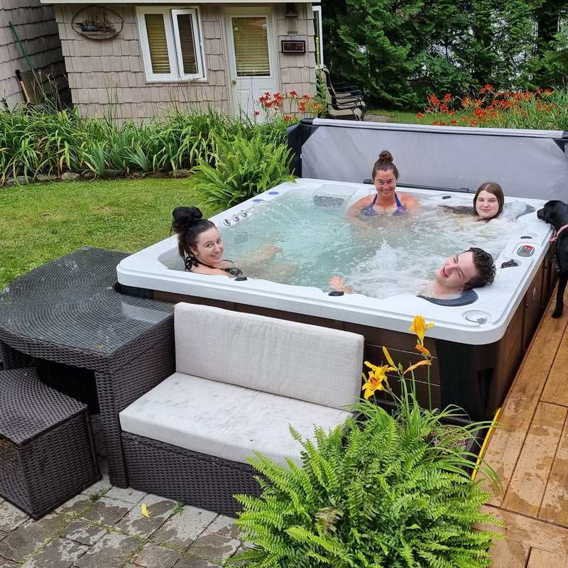 What Size Hot Tub Is Right for Your Family?