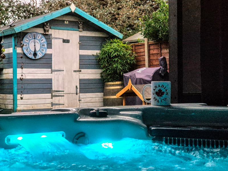 The view from the spa — a reminder to slow down — Canadian Spa Company UK