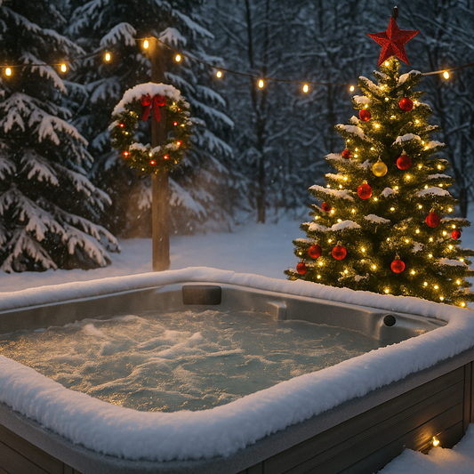 🎄 Enjoy the Magic of Christmas Day With a Hot Tub