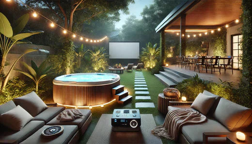 Host a hot tub movie night — Canadian Spa Company UK