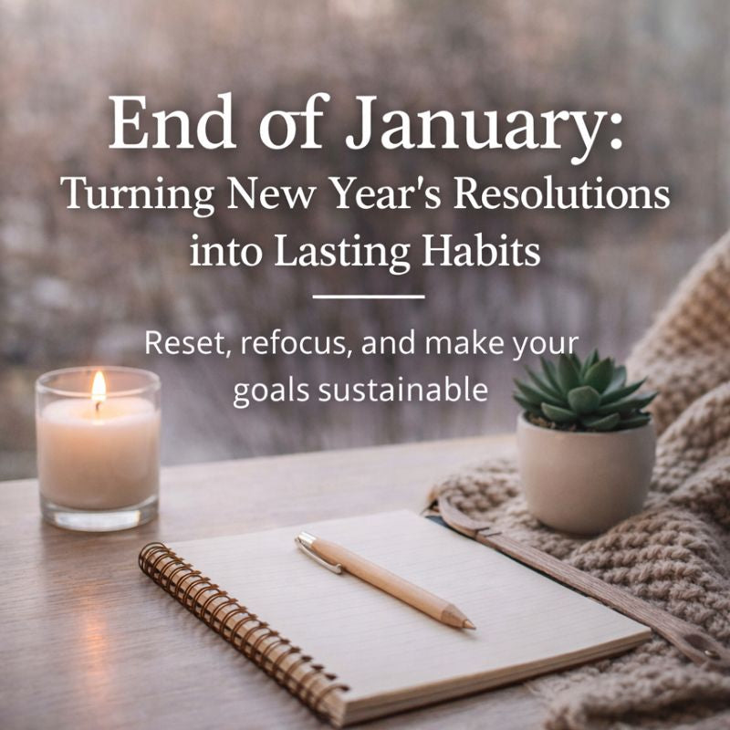 The end of January — turning New Year’s resolutions into lasting habits — Canadian Spa Company UK