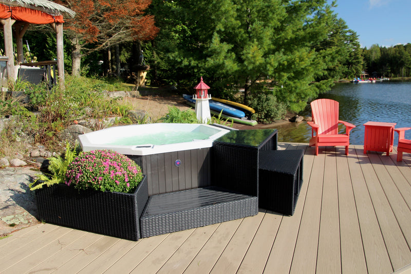 Accessorise your hot tub with surround furniture — Canadian Spa Company UK