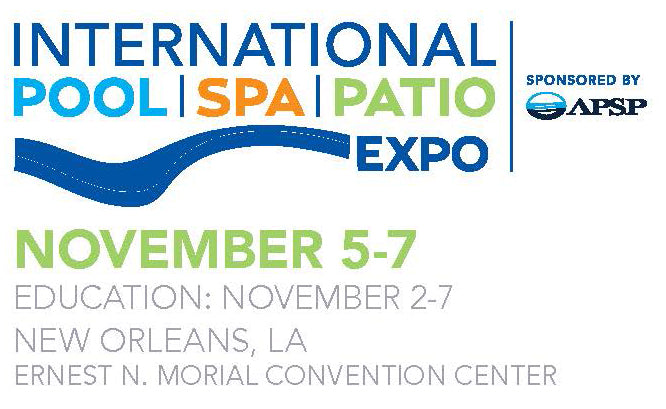 International Pool | Spa | Patio Expo  November 5-7, 2019