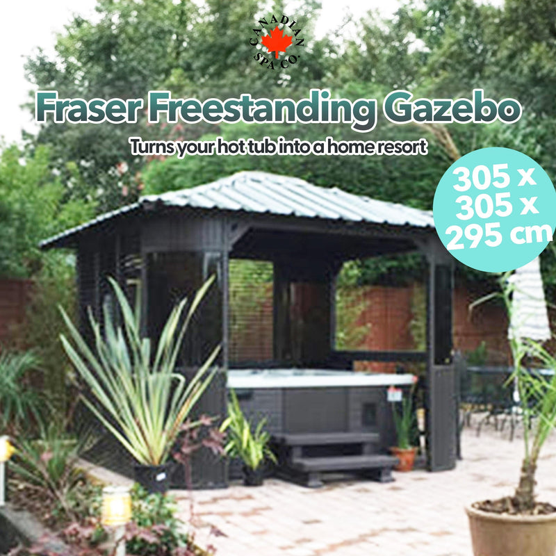 Fraser Freestanding Gazebo for hot tubs — Canadian Spa Company UK