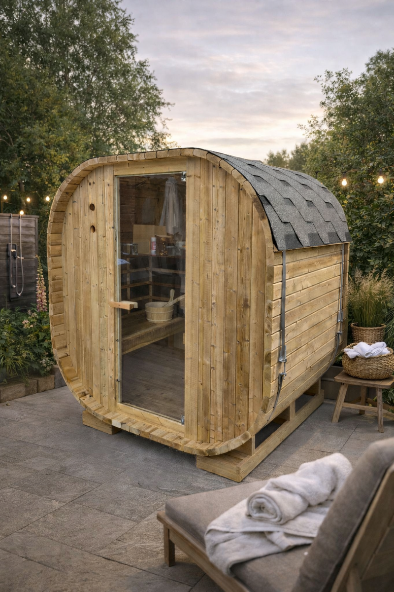 Forget the shed office — why garden saunas are the new must-have for UK homes