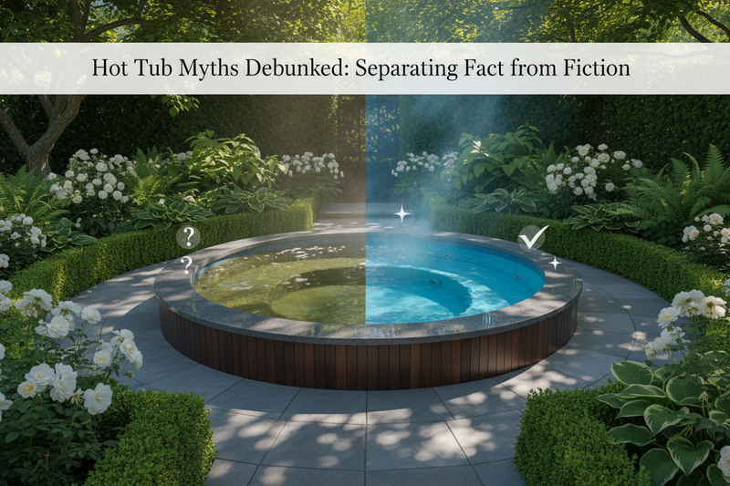 Hot tub myths debunked — separating fact from fiction — Canadian Spa Company UK