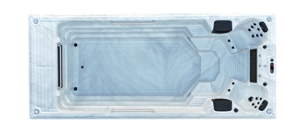 Canadian Spa 19ft St. Lawrence Swim Spa — TurboWave River Flow System