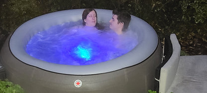 2024 Grand Rapids Inflatable 110-Jet -  3 Speed - 4-Person Hot Tub with LED Light