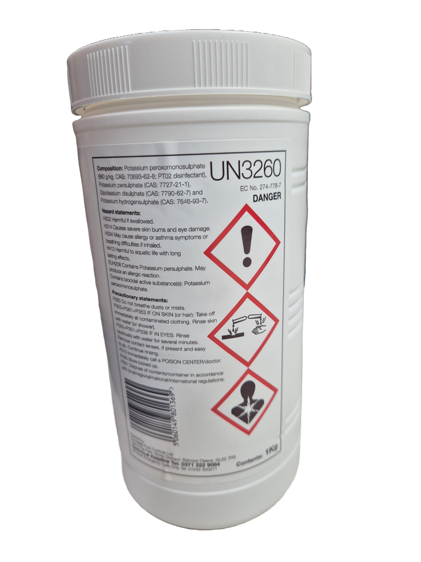 Non-Chlorine Spa Shock 1KG