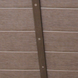 Fixing Strip 3H Style 4cm wide - Chocolate w/Screws