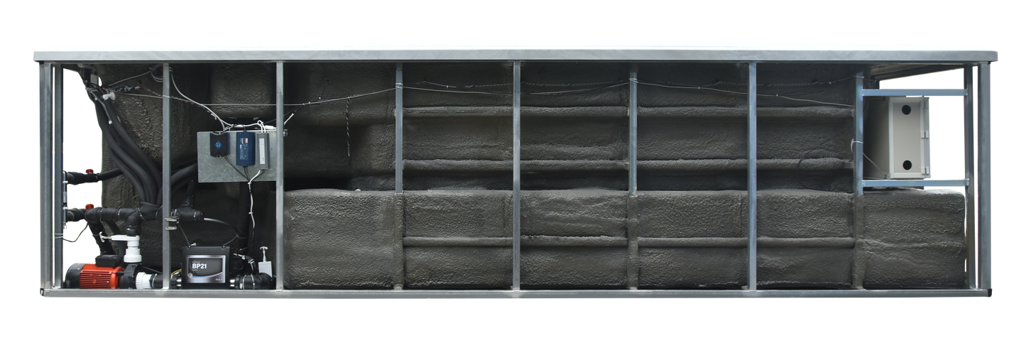 
Canadian Spa 19ft St. Lawrence Swim Spa — TurboWave River Flow System
