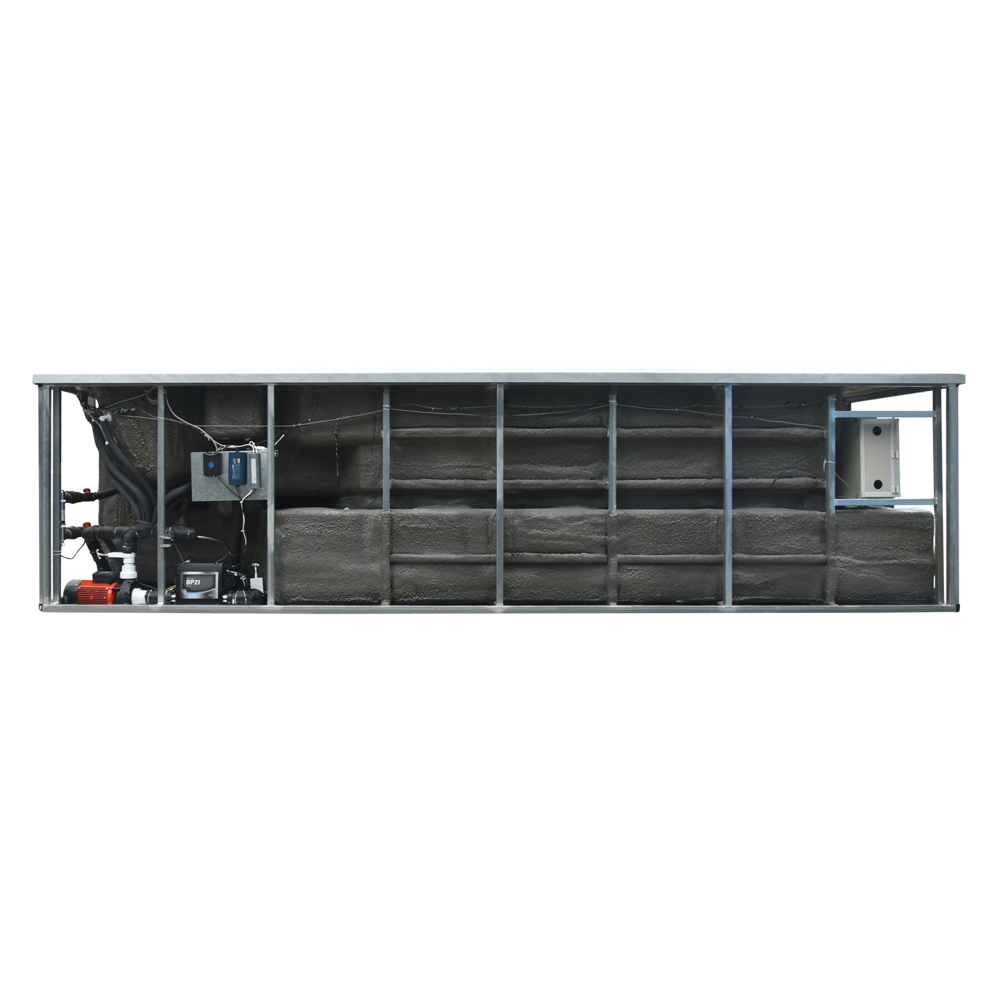 
Canadian Spa 19ft St. Lawrence Swim Spa - TurboWave River Flow System
