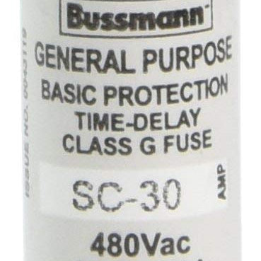 2 pack SC-30 SC30 (30 Amp) 30A 480Vac Bussmann Used in Spa Packs Balboa and Gecko