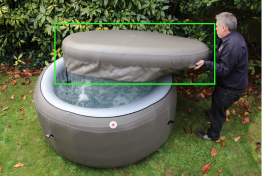 
Lid Complete Vinyl Cover and Bladder For Grand Rapids Spa V2 Model