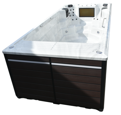 Canadian Spa 19ft St. Lawrence Swim Spa — TurboWave River Flow System