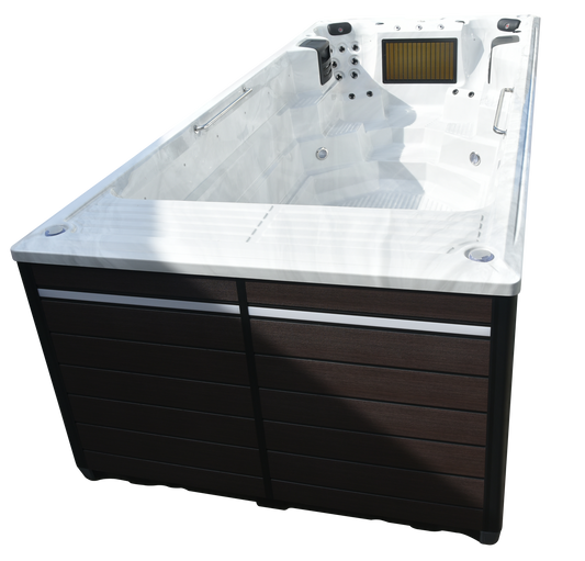 
Canadian Spa 19ft St. Lawrence Swim Spa — TurboWave River Flow System