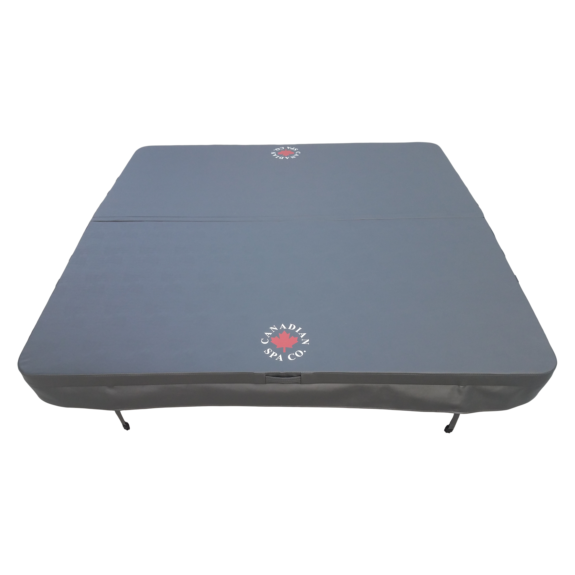 PROLINE square grey replacement hot tub cover with no promotional overlay