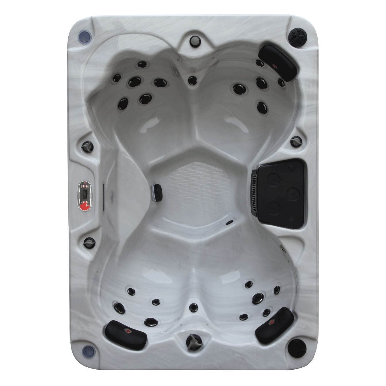 Calgary Plug & Play Hot Tub, 4-person 24-jet, 213 x 150 x 78 cm — Canadian Spa Company UK