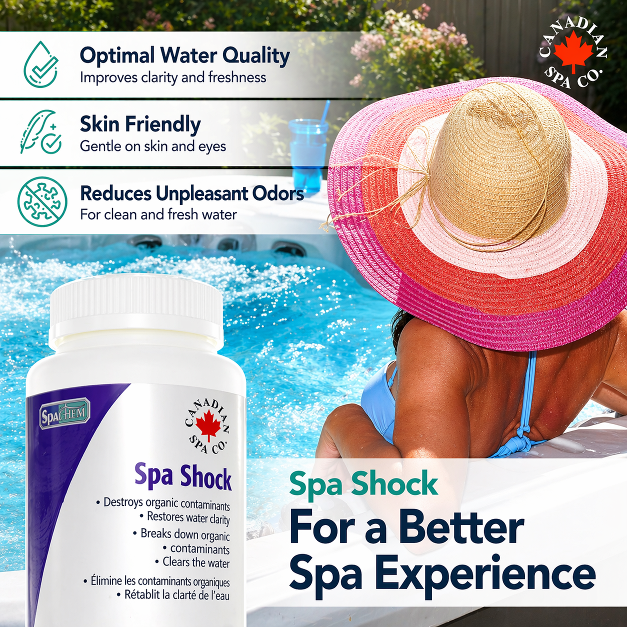 Non-Chlorine Spa Shock 1KG