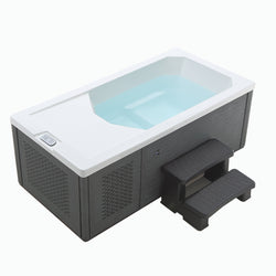 Great Lakes Chill Therapy Spa - Fill, plug in, and experience it Grey Finish