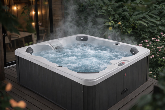 
Cornwall  Plug & Play Hot Tub | 5-Person 18-Jet  1980x1980x730mm