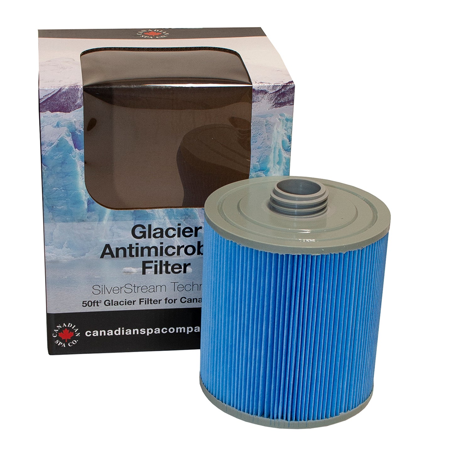Glacier Antimicrobial Filter - 50 sq.ft. Single