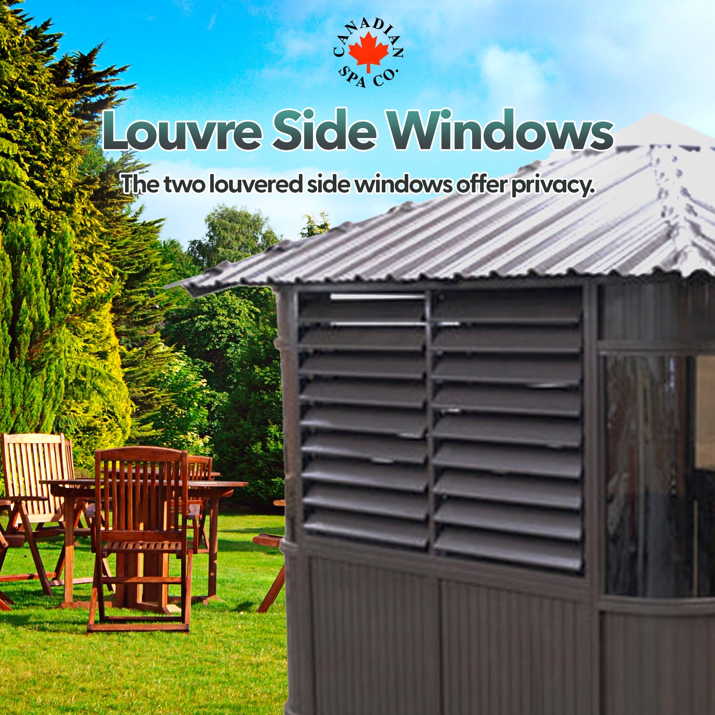 Ex-Demo Fraser Freestanding Gazebo 305 x 305 x 295cm