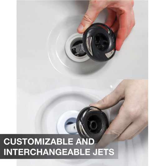 
Thunder Bay Hot Tub | 5-6 Person 44-Jet | 219 x 219 cm