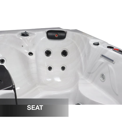 Calgary AI Plug & Play Hot Tub | 4-Person 24-Jet 	213 x 150 x 78 cm