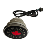 3" LED Main Light Bulb for Patio & Logo Black Ice Spas