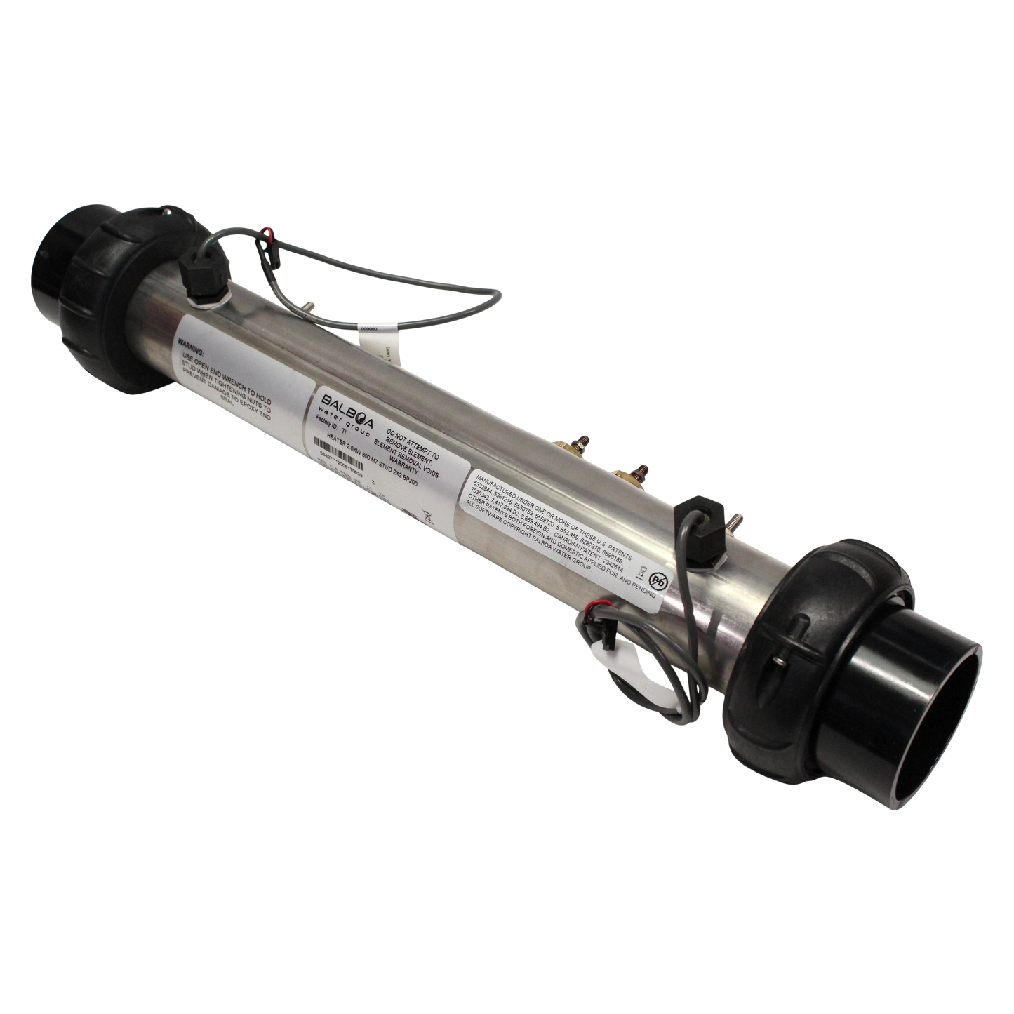
2Kw heater for BP200 series controls ( Patio Spas) 2 stud connection