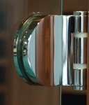 180-degree door hinge for Chilliwack saunas — Canadian Spa Company UK